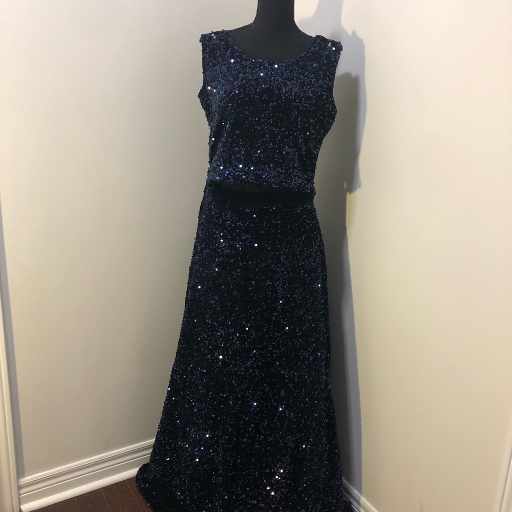 Women dress/ navyblue/ long/ dress/brand new